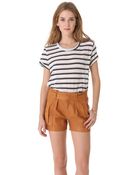 A.L.C. Chip Open Back Tee - Lyst