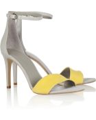 alexander wang heels yellow