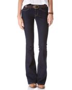 Current/Elliott The Low Bell Jeans - Lyst