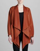 Donna Karan New York Polished Raffia Topper - Lyst
