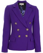 Emilio Pucci Double Breasted Blazer - Lyst