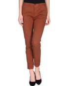 M. Grifoni Denim Casual Trouser - Lyst
