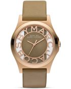 Marc By Marc Jacobs Henry Skeleton Watch, 40Mm - Lyst