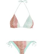 Missoni Crochet-knit Triangle Bikini - Lyst