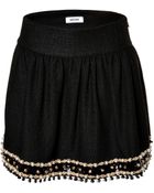 Moschino Embellished Hem Skirt - Lyst