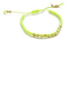 Shashi Sarah Yellow Nugget Bracelet - Lyst