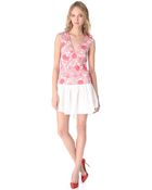 Thakoon Sleeveless Contrast Dress - Lyst