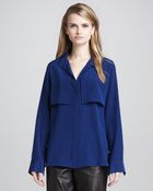 Vince Cashmere Slitside Sweater - Lyst