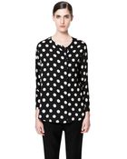 Zara Polka Dot Printed Blouse - Lyst