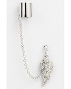 Cara Couture Crystal Wing Ear Cuff - Lyst