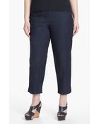 Eileen Fisher Slim Ankle Pants - Lyst