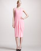 Jil Sander Architectural Crepe Dress - Lyst