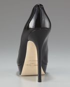 Jimmy Choo Cosmic Patent Platform Pump - Lyst