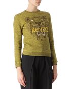 Kenzo Tiger Embroidered Jumper - Lyst