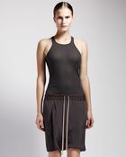 Rick Owens Leather Biker Jacket - Lyst