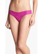 Steve Madden Raw Edge Thong - Lyst