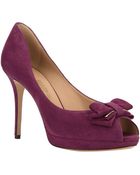 Ferragamo Bow Detail Pump - Lyst