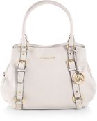 MICHAEL Michael Kors Large Eastwest Leather Satchel - Lyst