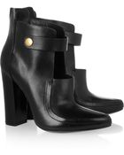Alexander Wang Kamila Cutout Leather Boots - Lyst