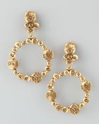 Oscar de la Renta Gypsy Circle Hoop Earrings - Lyst