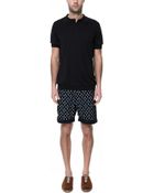 Zara Paisley Print Shorts - Lyst