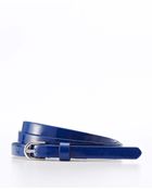 Ann Taylor Perfect Patent Skinny Belt - Lyst