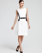 Max Mara Studio Eco Dress with Belt - Lyst