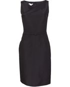 Oscar de la Renta Faille Dress - Lyst