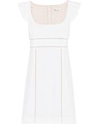 RED Valentino Stretch Cotton Twill Dress - Lyst
