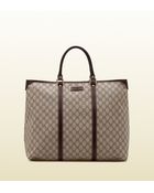 Gucci GG Supreme Canvas Tote - Lyst
