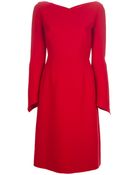 Valentino Fitted Dress - Lyst