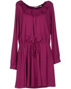 Bgn Short Dress - Lyst