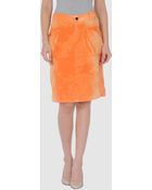 D.a.k.e. Knee Length Skirt - Lyst
