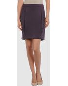 Miss Sixty Mini Skirt - Lyst
