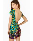 Nasty Gal Wild Sound Dress - Lyst