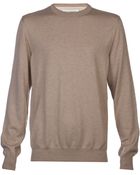 Maison Martin Margiela Pullover with Elbow Patches - Lyst