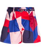 Marc By Marc Jacobs Printed Shorts - Lyst