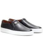 Givenchy Slipon Leather Sneakers - Lyst