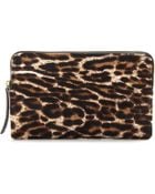 Lanvin Haircalf and Leather Clutch - Lyst
