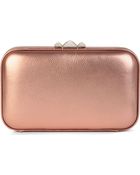 Rebecca Minkoff Vincent Minaudier Leather Clutch - Lyst