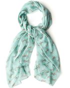 ModCloth Be in The Present Scarf - Lyst
