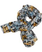 Oscar de la Renta Print Scarf - Lyst