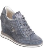 Prada Linea Rossa Low Top Wedge Sneaker - Lyst