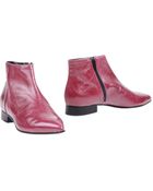 Luca Valentini Ankle Boots - Lyst