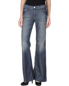 Pinko Denim Trousers - Lyst