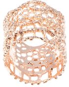 Aurelie Bidermann Lace Ring - Lyst