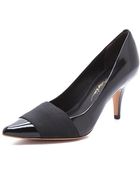 3.1 Phillip Lim Dove Kitten Heel Pumps - Lyst