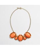 J.Crew Factory Crystal Brooch Necklace - Lyst