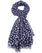 Oscar de la Renta Pebble Print Scarf - Lyst