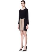 Zara Two tone Combination Skirt - Lyst